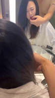 完美露脸的反差骚货！连续射了两次，&ldquo;我刚化妆别射脸我嘴里来&rdquo;