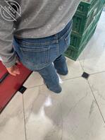 对紧身牛仔裤的少妇毫无抵抗力1