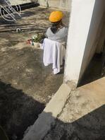 楼顶晒太阳的老熟妇1