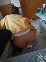 骚母狗张洪影，操完知道自己洗屁股1