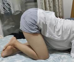 （原创）妹妹170身高太显腿长了，摸起来也很舒服0