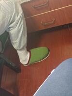 给亲戚家女孩补课，爽玩她臭鞋1