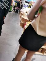 美腿肉裤袜少妇