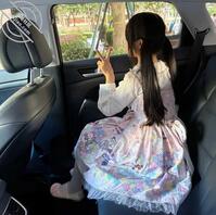 大一女孩开学穿“洛丽塔”