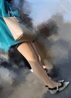 艺术节偷拍光腿神器女老师（露脸）1