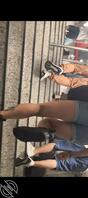 跟拍短裤妇女1