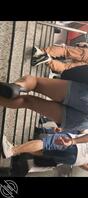 跟拍短裤妇女2