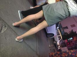 抄底肉丝长腿少妇0